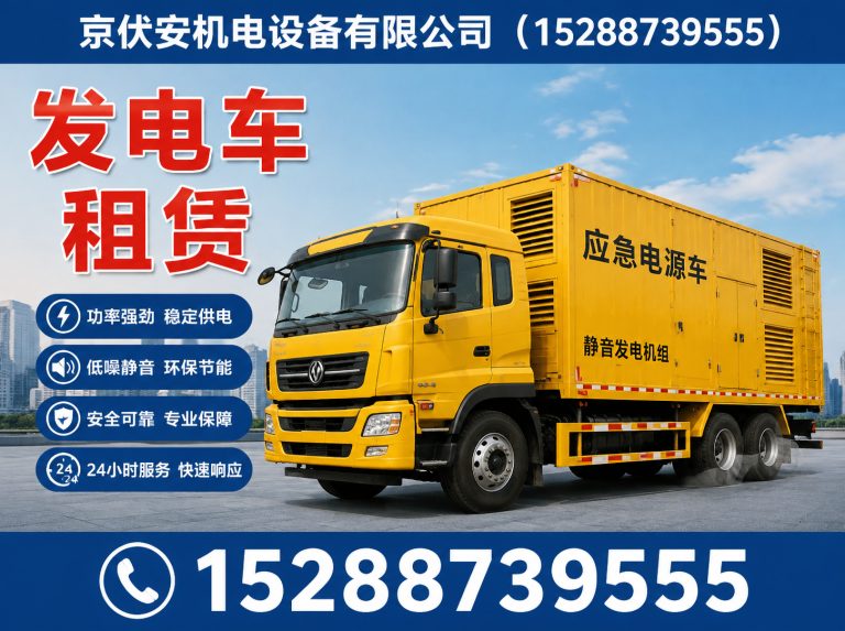 宿迁柴油发电机组出租展示图